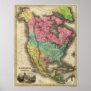 N America Poster