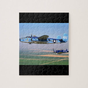 N. American, B-25, 1943_Classic Aviation Jigsaw Puzzle