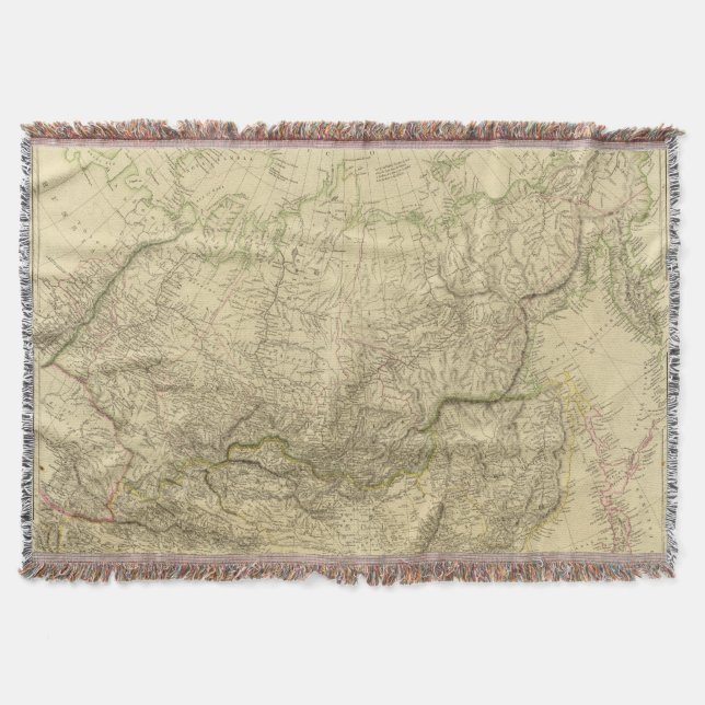 N Asia Throw Blanket (Front)