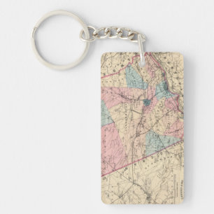 N Burlington County, NJ Key Ring