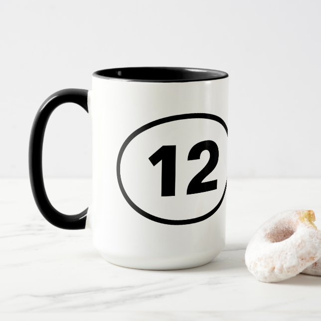 N.C. 12 MUG (With Donut)