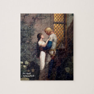 N.C. Wyeth Tristan and Isolde Mediaeval King Arthu Jigsaw Puzzle