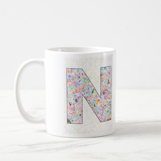 "N" Coffee Mug (Left)