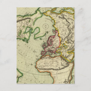 N Hemisphere, plane of London Postcard