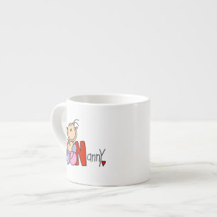 N is for Nanny Espresso Cup