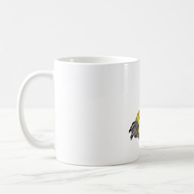 N is for Nene Goose Coffee Mug (Left)