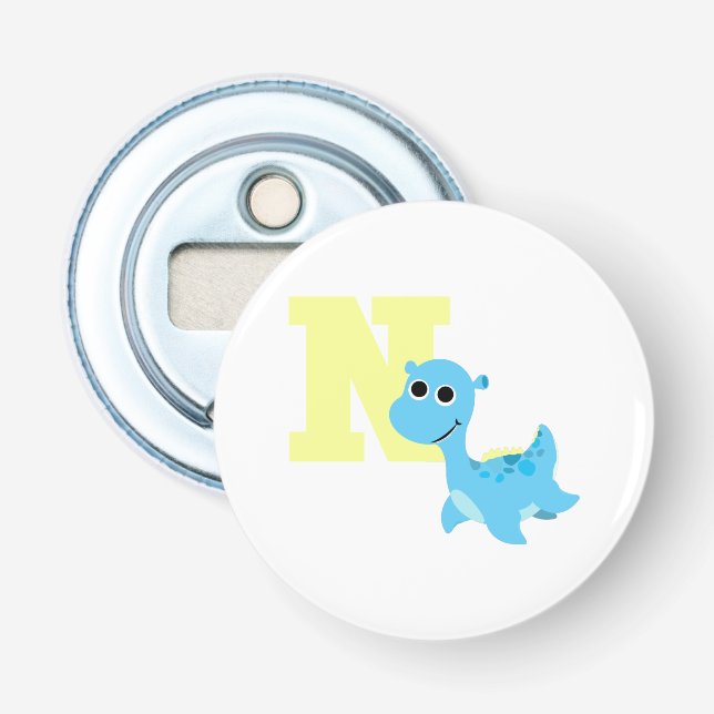 N is for Nessie Bottle Opener (Front)
