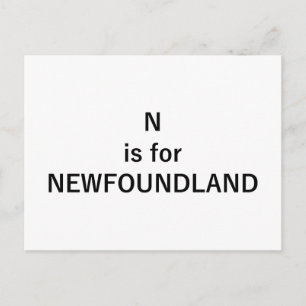 n is for newfoundland.png postcard