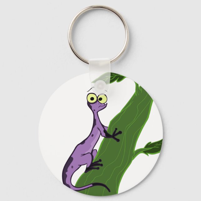 N is for Newt Key Ring (Front)