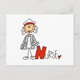 N is for Nurse Postcard