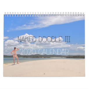 N@ked Doodle 2020 Calendar