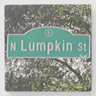 N Lumpkin Street Athens Georgia Marble Coaster