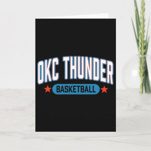 N Oklahoma City Thunder Sketll Americana Card