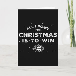 N Orlando Magic Christmas All I Want Is To Win Card