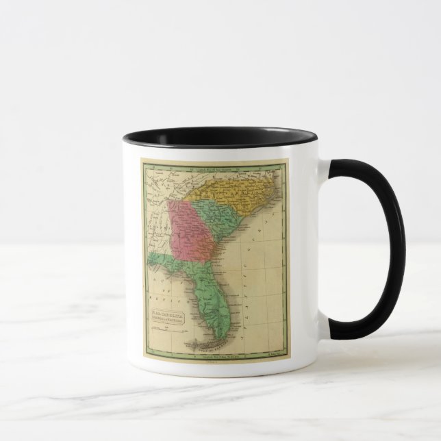 N & S Carolina 3 Mug (Right)