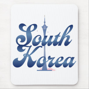 N Seoul Tower South Korea Mouse Pad