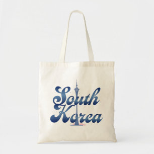 N Seoul Tower South Korea Tote Bag