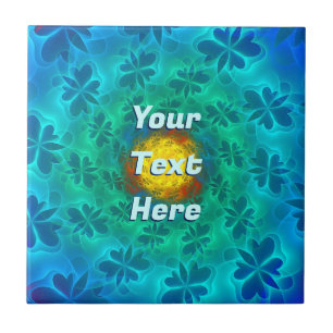 N-Space Lepidoptera Ceramic Tile