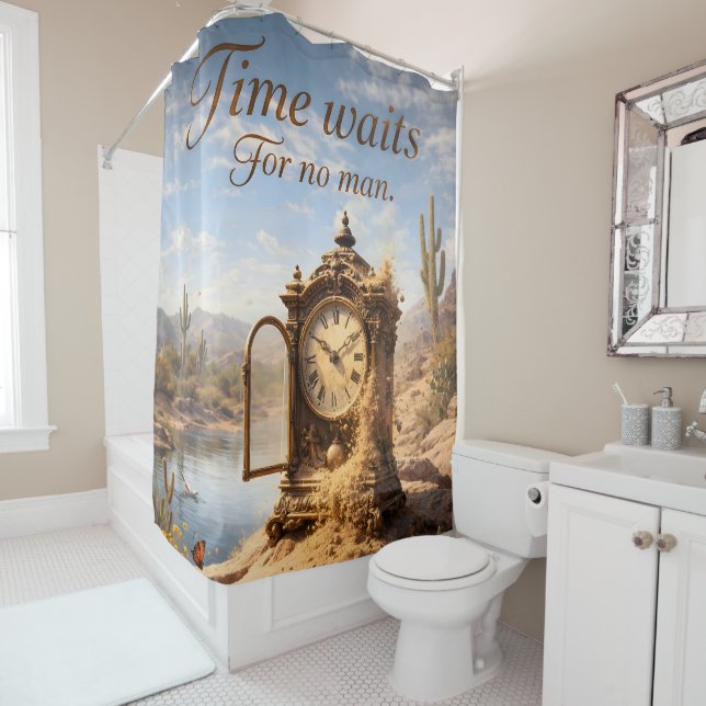 n transform your bathroom shower curtain (In Situ)