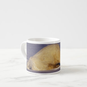 NA, Canada, Manitoba, Churchill, Polar bear Espresso Cup