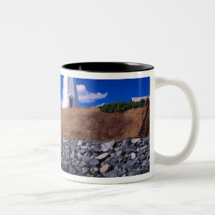 NA, Canada, New Brunswick, Campabello Island. Two-Tone Coffee Mug