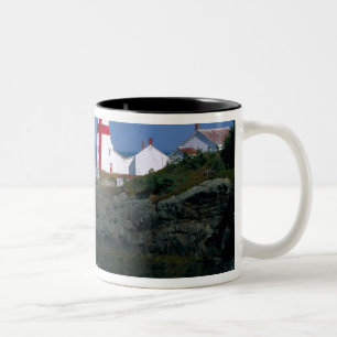 NA, Canada, New Brunswick, Campobello Island. 4 Two-Tone Coffee Mug