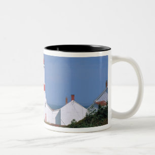 NA, Canada, New Brunswick, Campobello Island. Two-Tone Coffee Mug