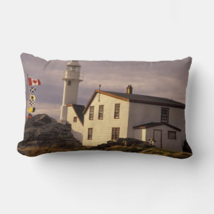 NA, Canada, Newfoundland, Lobster Cove. Lobster Lumbar Cushion
