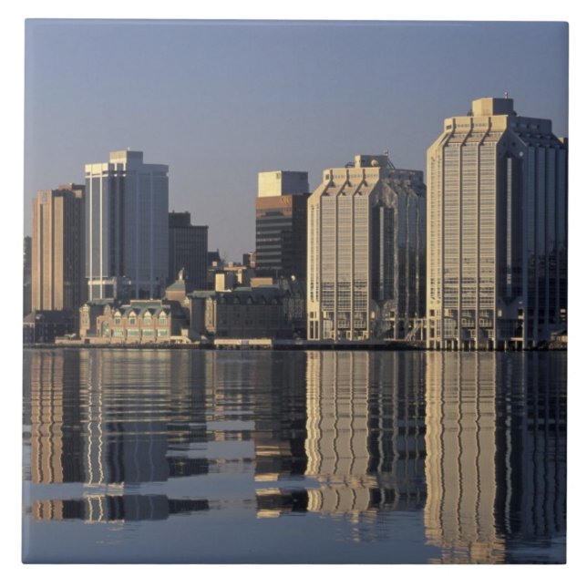 NA, Canada, Nova Scotia, Halifax. Halifax Ceramic Tile (Front)