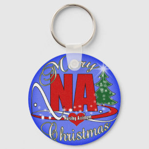 NA CHRISTMAS MERRY - NURSING ASSISTANT KEY RING