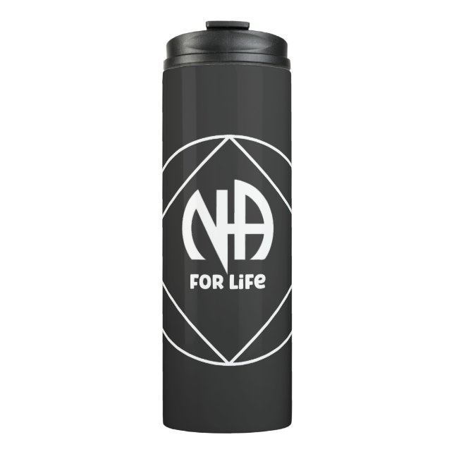 NA For Life Thermal Tumbler (Front)