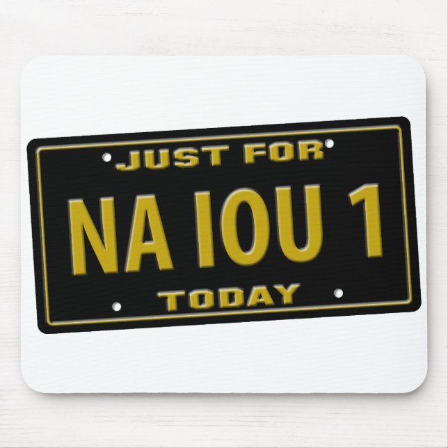 NA IOU 1 MOUSE PAD (Front)