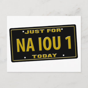 NA IOU 1 POSTCARD