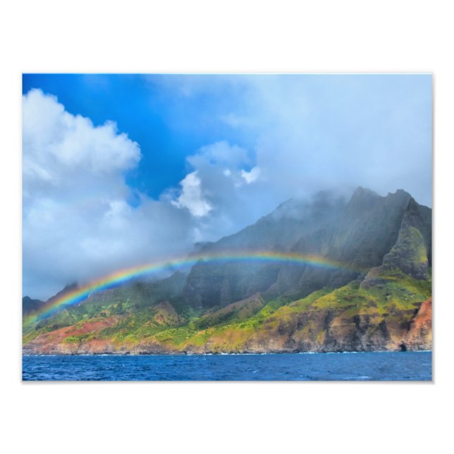 Na Pali Coast - Kauai, Hawaii Photo Print (Front)