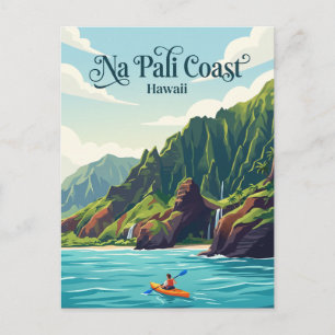 Na Pali Coast, Kauai USA Postcard