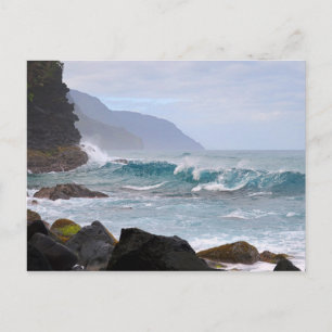 Na Pali Coast on Kauai, Hawaii Postcard