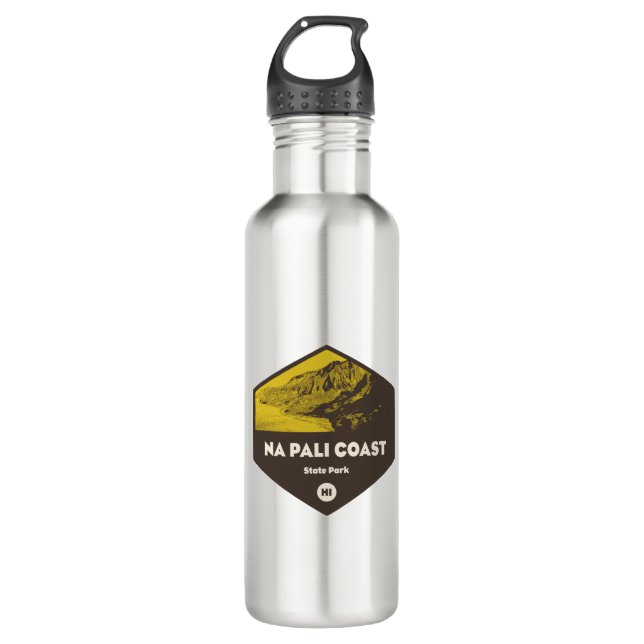Nā Pali Coast State Park Hawaii 710 Ml Water Bottle (Front)