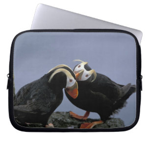 NA, USA, Alaska, Bering Sea, Pribilofs. Tufted Laptop Sleeve