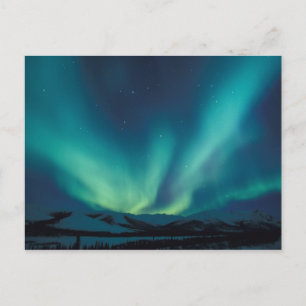 NA, USA, Alaska, Brooks Range, Curtains of green Postcard