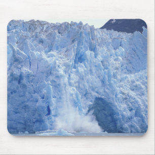 NA, USA, Alaska. Glacier crumbling into water Mouse Pad