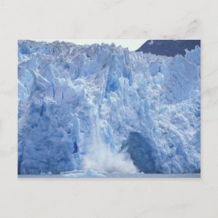 NA, USA, Alaska. Glacier crumbling into water Postcard
