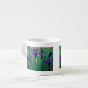 NA, USA, Alaska, Knight Island, Wild iris Espresso Cup