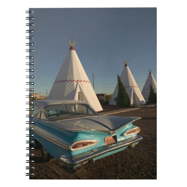 NA, USA, Arizona, Holbrook Route 66, Wigwam Notebook (Front)