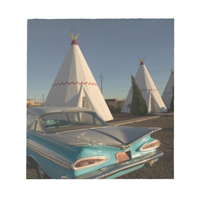 NA, USA, Arizona, Holbrook Route 66, Wigwam Notepad (Front)