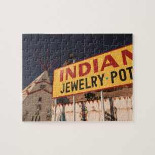 NA, USA, Arizona, Lupton Yellowhorse Indian Jigsaw Puzzle