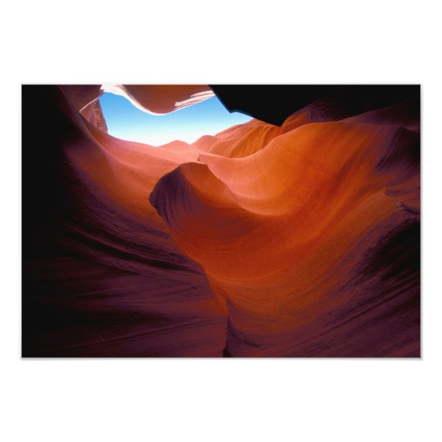 NA, USA, Arizona, Paria canyon. Sandstone Photo Print (Front)