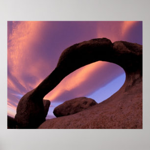 NA, USA, California, Eastern Sierra, Alabama Poster