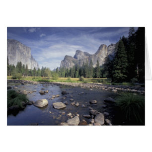 NA, USA, California, Yosemite NP, Valley view