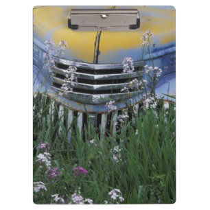 NA, USA, eastern Washington, Old truck with Clipboard