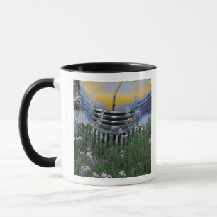 NA, USA, eastern Washington, Old truck with Mug